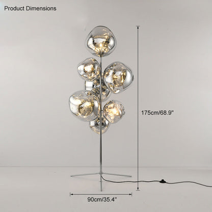 Diff Multi-light Melt Floor Lava Lamp-DF7010