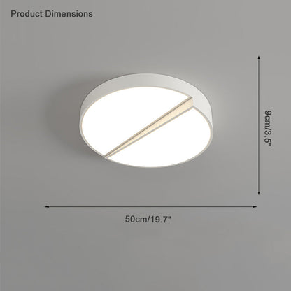 Diff Square/Scalloped Flush Mount Ceiling Light-DF1079