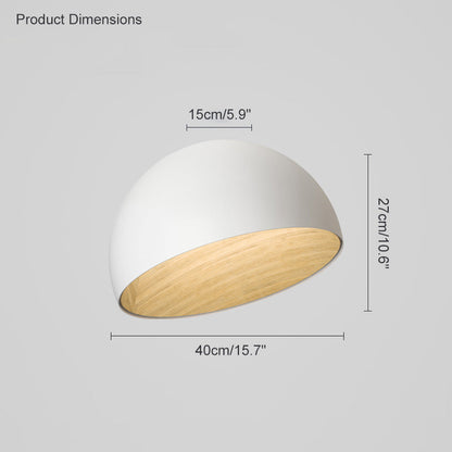 Diff Dome Asymmetrical Flush Mount Ceiling Light-DF1020