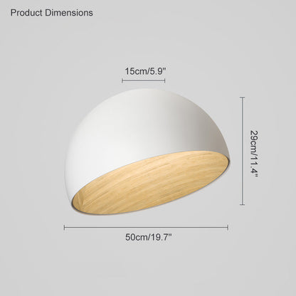 Diff Dome Asymmetrical Flush Mount Ceiling Light-DF1020