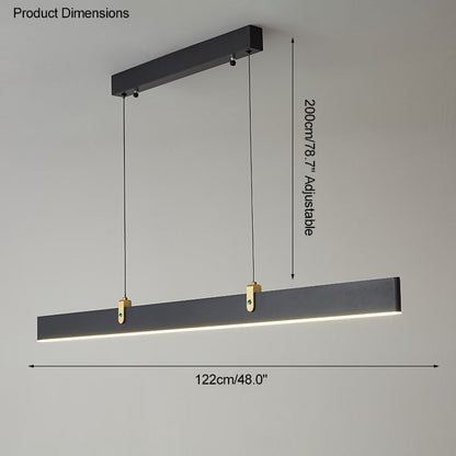Diff LED Linear Pendant Light-DF2181