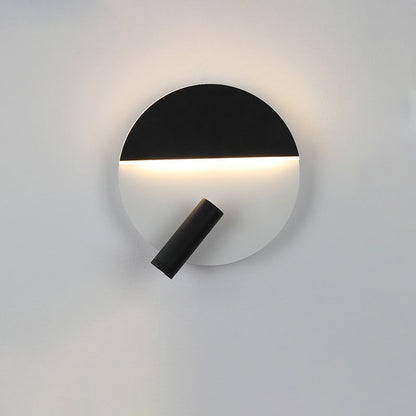 Diff Round/Square Wall Sconce with Spotlight-DF6081