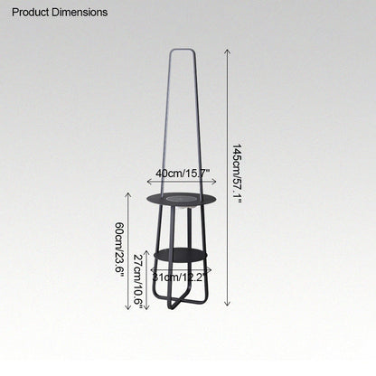 Diff Dimmable Floor Lamp with Charging Table-DF7054