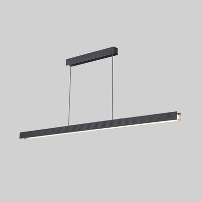 Diff Contemporary Black Linear Led Pendant Light-DF2281