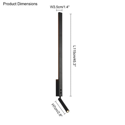 Diff Long Linear Wall Sconce with Spotlight-DF6052