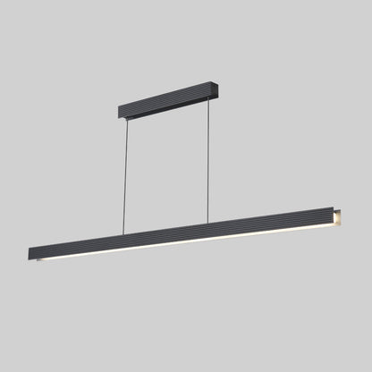 Diff Contemporary Black Linear Led Pendant Light-DF2281