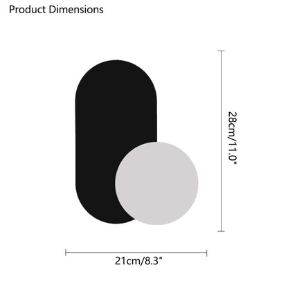 Diff Sculptural Wall Sconce-DF6078