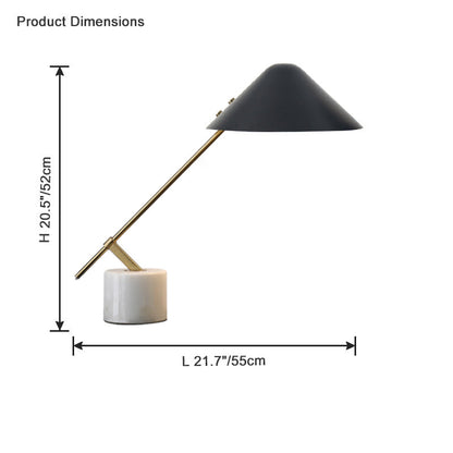 Diff Nordic Marble Desk Lamp-DF8028