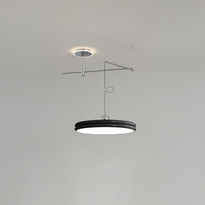 Diff Disc Offset Pendant Light-DF2251