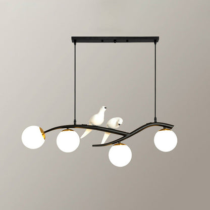 Diff Branching Frosted Glass Bubble Chandelier-DF2258