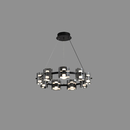 Diff Circular Glass Chandelier-DF2218
