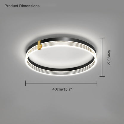 Diff Round Flush Mount Ceiling Light-DF1057