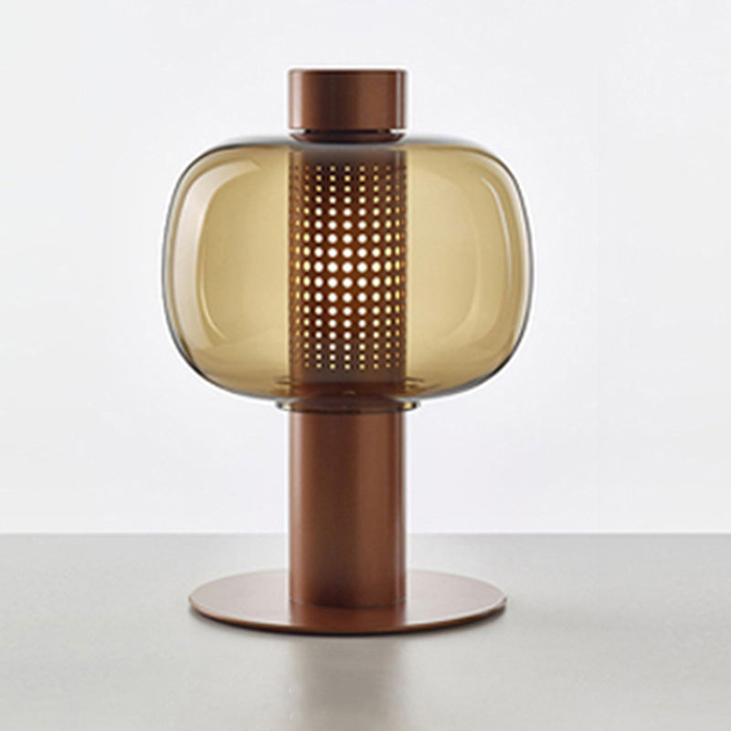 Diff Beautiful Cylinder Glass Table Lamp-DF8032