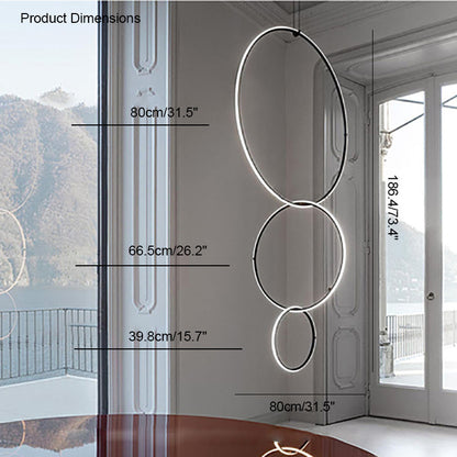 Diff Long Geometric Chandelier-DF2118