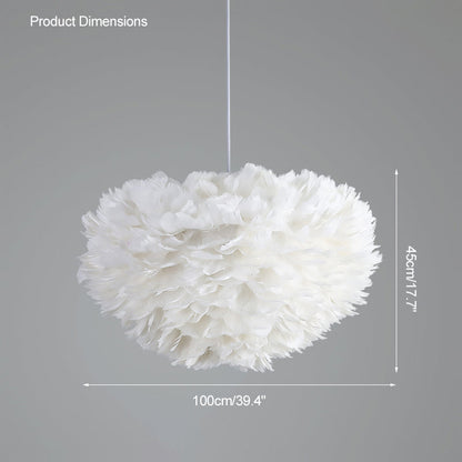 Diff Feather Cloud Pendant Light-DF2217