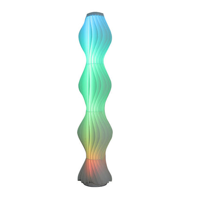 Diff Wavy Column Floor Lamp with Hue Dimmer-DF7074