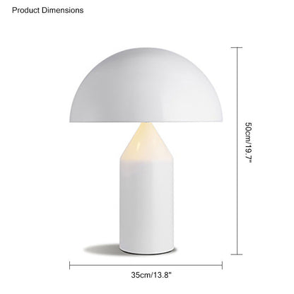 Diff Dome Metal Mushroom Table Lamp-DF8002