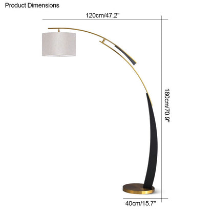 Diff Arc Floor Lamp-DF7038