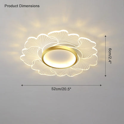 Diff Ginkgo Leaf Ceiling Light-DF1076
