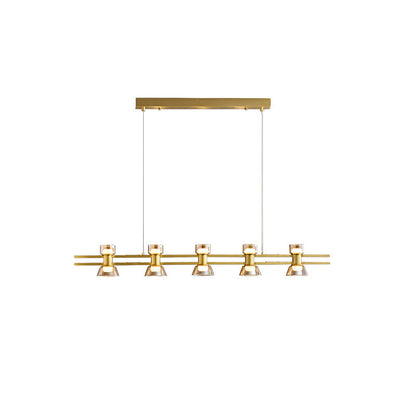 Diff Brass Linear Chandelier-DF2225