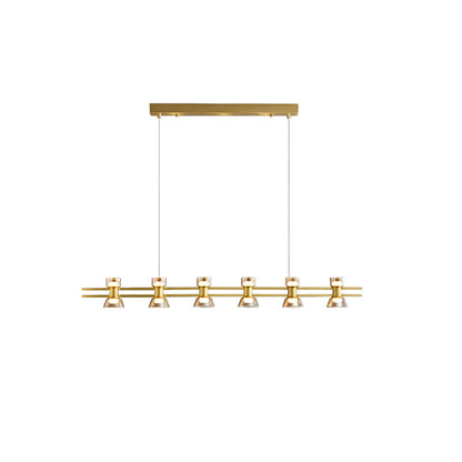 Diff Brass Linear Chandelier-DF2225