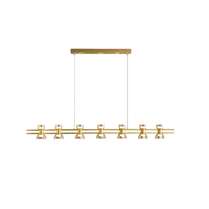 Diff Brass Linear Chandelier-DF2225
