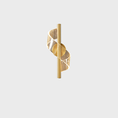 Diff Ribben Brass Wall Sconce-DF6092