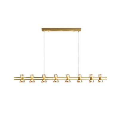 Diff Brass Linear Chandelier-DF2225