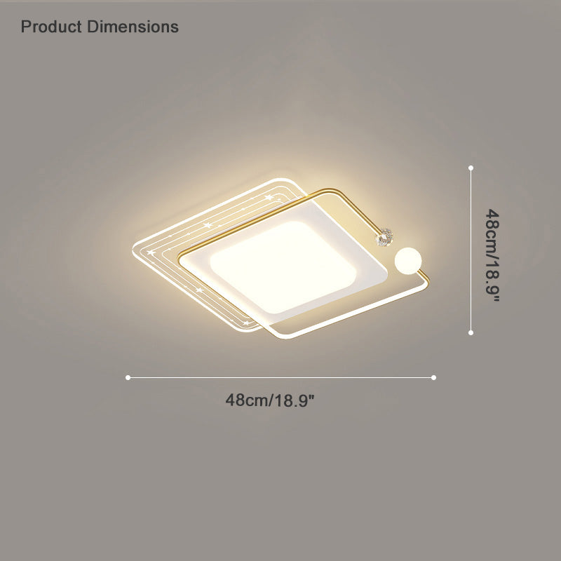 Diff Sun Moon Globe Ceiling Light-DF1055