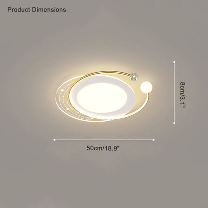 Diff Sun Moon Globe Ceiling Light-DF1055
