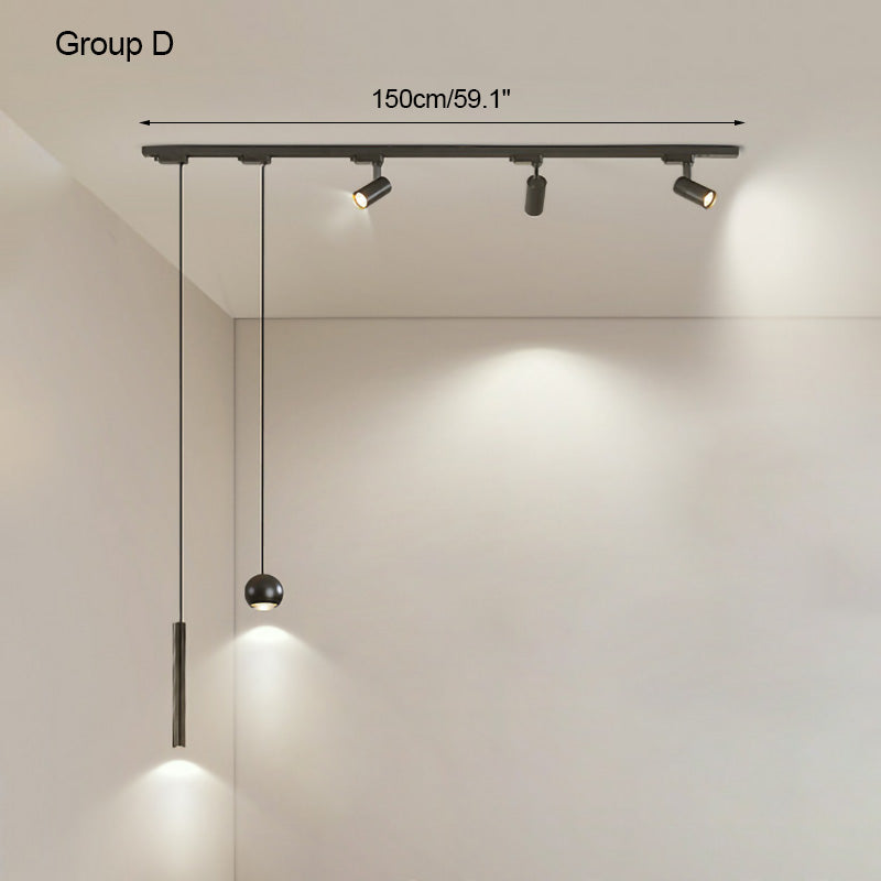 Diff Spotlight Pendant Light for Track Lighting-DF2163