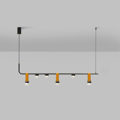 Diff Leather Linear Led Pendant Light-DF2286