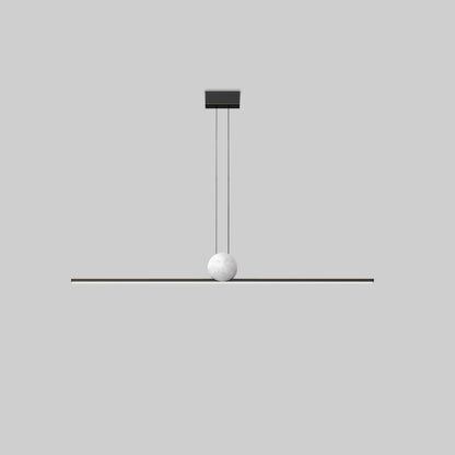 Diff Marble Linear Pendant Light-DF2329