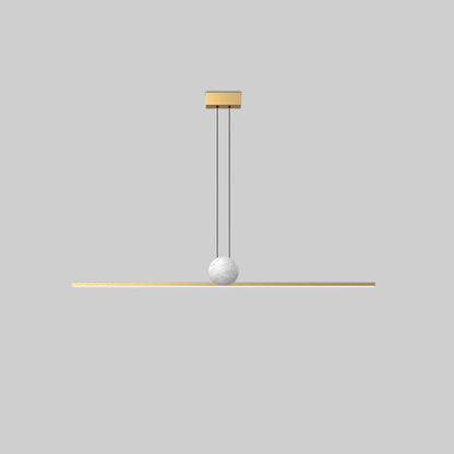 Diff Marble Linear Pendant Light-DF2329
