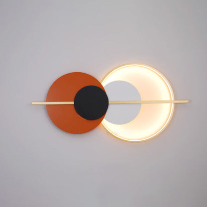 Diff Eclipse Round Wall Sconce-DF6090