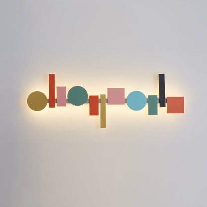 Diff Colorful Sculptural Art Wall Sconce-DF6080