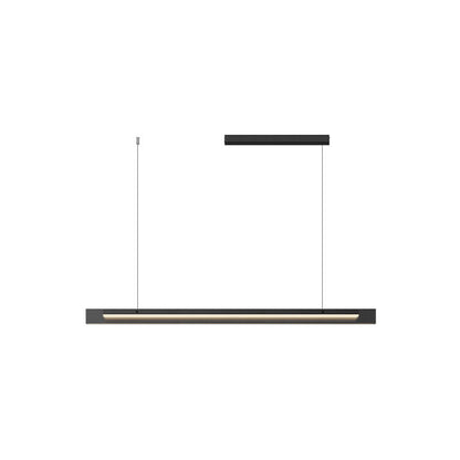 Diff Black Glass Linear Pendant-DF2309