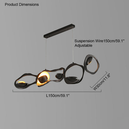 Diff Masculine Sculptural Chandelier-DF2148