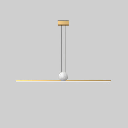 Diff Marble Linear Pendant Light-DF2329