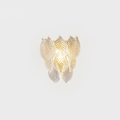 Diff Leaf Glass Wall Sconce-DF6099