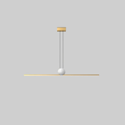Diff Marble Linear Pendant Light-DF2329