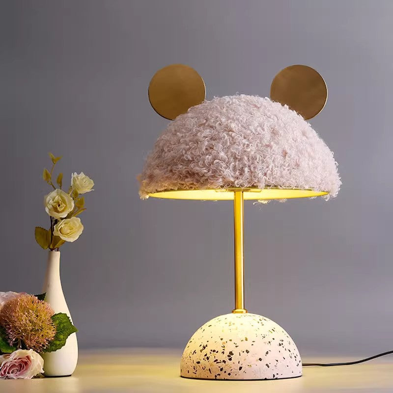 Diff Cute Mickey/Minnie Terrazzo Table Lamp for Children-DF8017