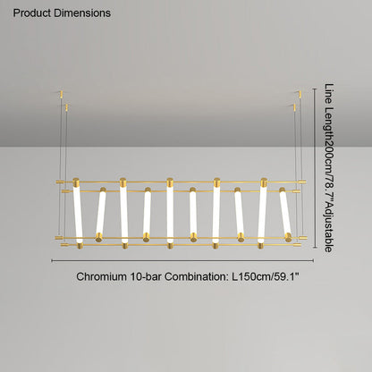 Diff Maza Long Linear Chandelier-DF2134
