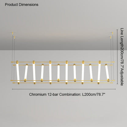 Diff Maza Long Linear Chandelier-DF2134