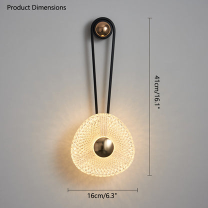 Diff Cool Acrylic Accent Wall Sconce-DF6077