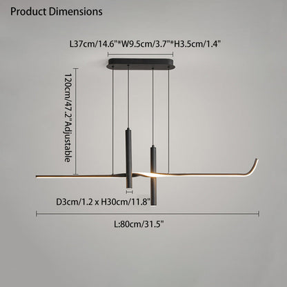 Diff Spotlight Linear Pendant Light-DF2023