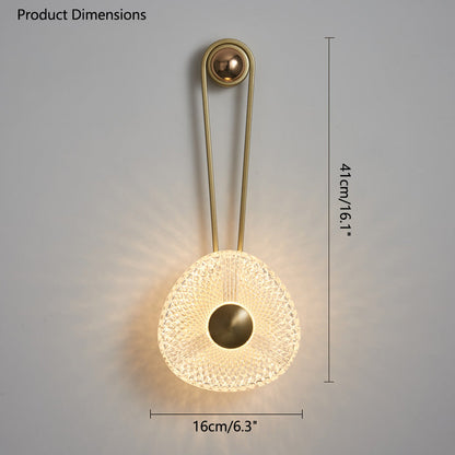 Diff Cool Acrylic Accent Wall Sconce-DF6077