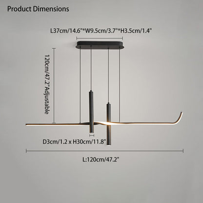 Diff Spotlight Linear Pendant Light-DF2023