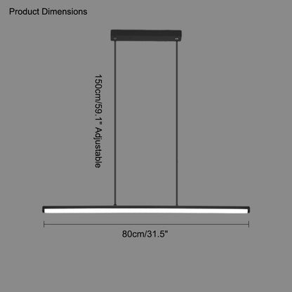 Diff Tube Linear Pendant Light-DF2017
