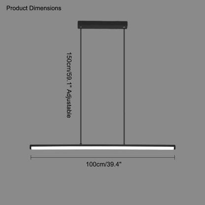 Diff Tube Linear Pendant Light-DF2017